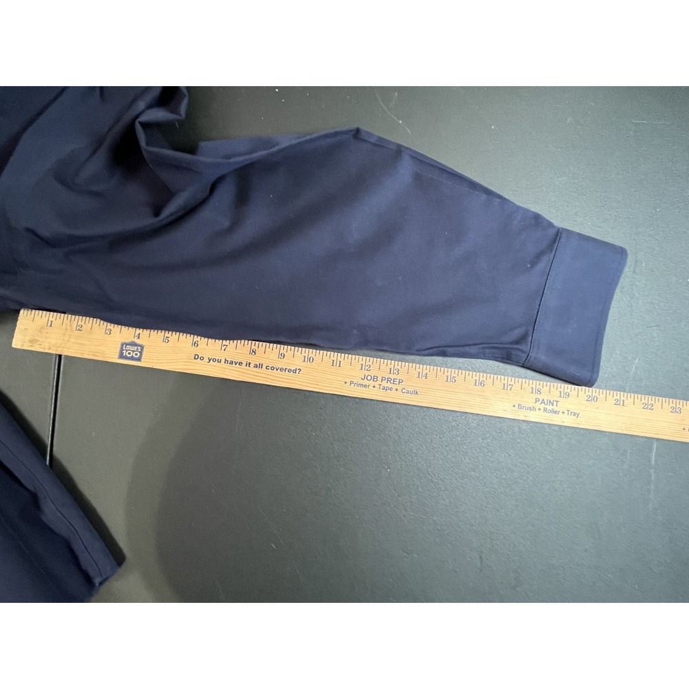 Roundtree Yorke Advance Gold Label Dress Shirt No Iron 3XB Navy Button Down - Picture 9 of 14